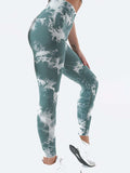 Tie-Dye High Waist Active Leggings - Trendsi - Flyclothing LLC