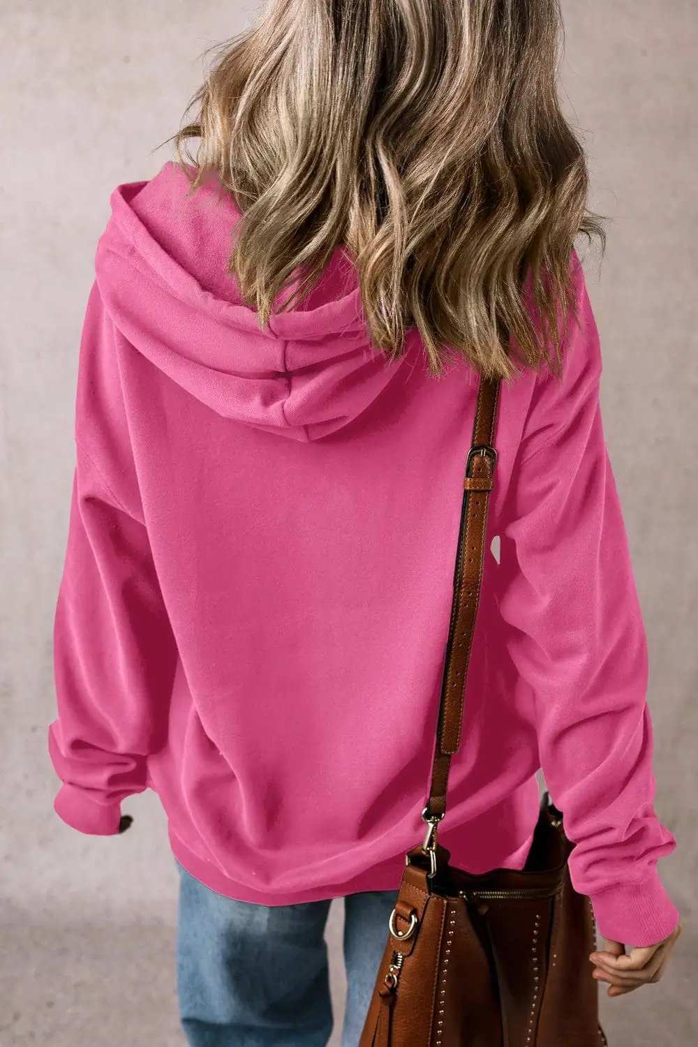 Drawstring Pocketed Long Sleeve Hoodie - Trendsi - Flyclothing LLC