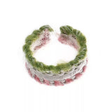 Brass Yarn-Wrapped Open Ring - Trendsi - Flyclothing LLC