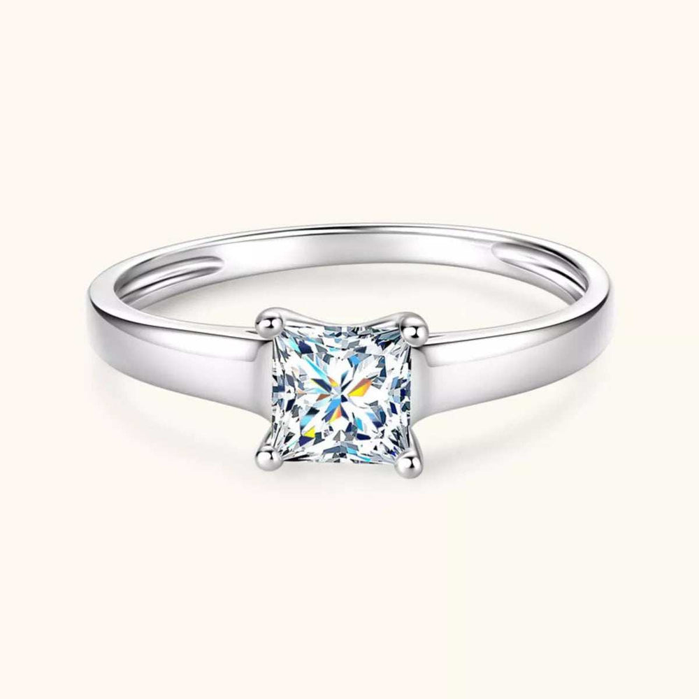 Silver-Plated Minimalist Ring - Trendsi - Flyclothing LLC