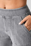 High Waist Straight Leg Cargo Jeans - Trendsi - Flyclothing LLC