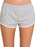 Zenana Elastic Waistband Dolphin Shorts - Trendsi - Flyclothing LLC