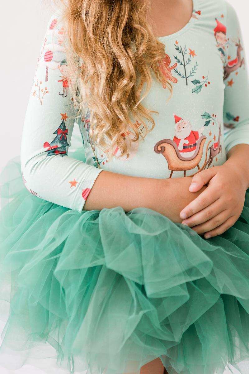 Believe in Your Elf 3/4 Tutu Leotard - Mila & Rose ® - Flyclothing LLC