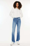 Kancan High Rise Frayed Hem Jeans - Trendsi - Flyclothing LLC