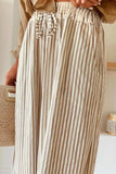 Pocketed Striped Wide Leg Pants - Trendsi - Flyclothing LLC