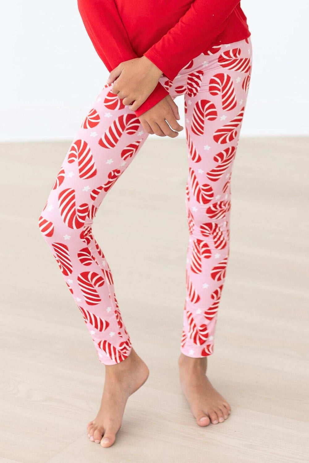 Candy Canes Leggings - Mila & Rose ® - Flyclothing LLC