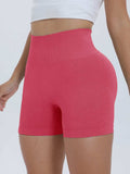 High Waist Active Shorts - Trendsi - Flyclothing LLC
