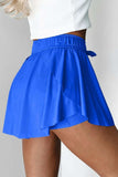 Drawstring Active Skorts - Trendsi - Flyclothing LLC