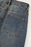 Exposed Stitching Loose Straight High Waist Jeans - Trendsi - Flyclothing LLC
