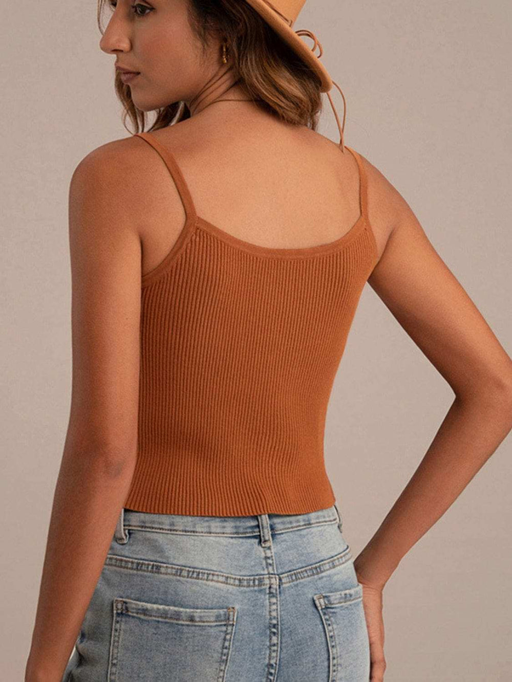 Scoop Neck Cami - Trendsi - Flyclothing LLC