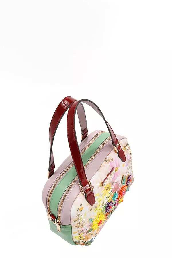 Nicole Lee USA Dreams Blossom Handbag - Trendsi - Flyclothing LLC