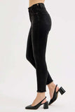 RISEN Full Size Tummy Control High Rise Adjustable Waist Skinny Jeans Plus Size - Trendsi - Flyclothing LLC