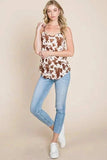 BOMBOM Animal Print Cami - Trendsi - Flyclothing LLC