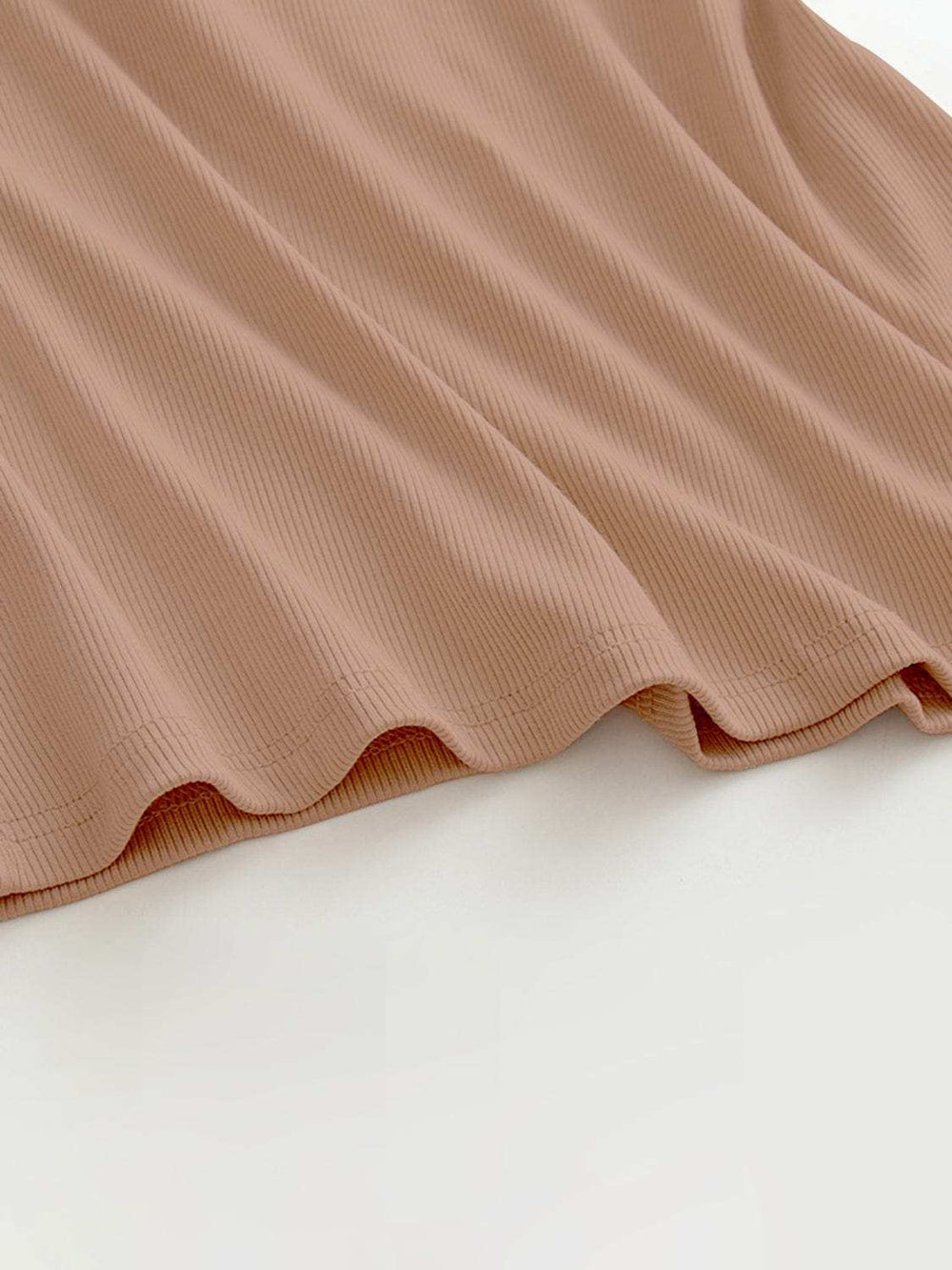 Grecian Neck Tank With Chest Pads - Trendsi - Flyclothing LLC