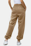 Elastic Waist Joggers with Pockets - Trendsi - Flyclothing LLC