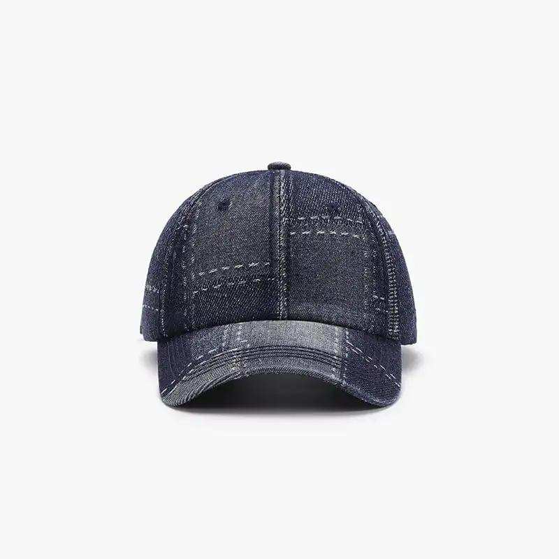 Adjustable Cotton Baseball Cap - Trendsi - Flyclothing LLC