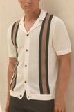 Men's Plus Size Button Down Short Sleeve Shirt - Trendsi - Flyclothing LLC