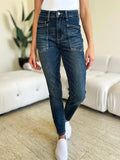 Judy Blue Full Size High Waist Skinny Jeans - Trendsi - Flyclothing LLC