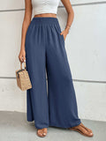 Perfee Wide Leg Pants with Pockets - Trendsi - Flyclothing LLC
