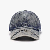 Fringe Adjustable Cotton Baseball Cap - Trendsi - Flyclothing LLC