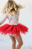 Merry & Bright 3/4 Tutu Leotard - Mila & Rose ® - Flyclothing LLC