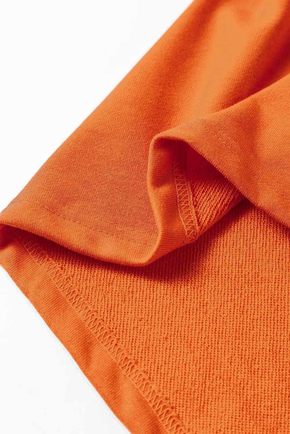 High-Low Round Neck Long Sleeve Sweatshirt - Trendsi - Flyclothing LLC