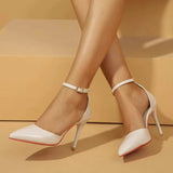 Point Toe Stiletto Pumps - Trendsi - Flyclothing LLC