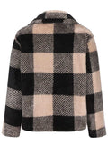 Full Size Plaid Zip Up Long Sleeve Jacket - Trendsi - Flyclothing LLC