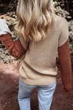 Color Block Round Neck Long Sleeve Sweater - Trendsi - Flyclothing LLC