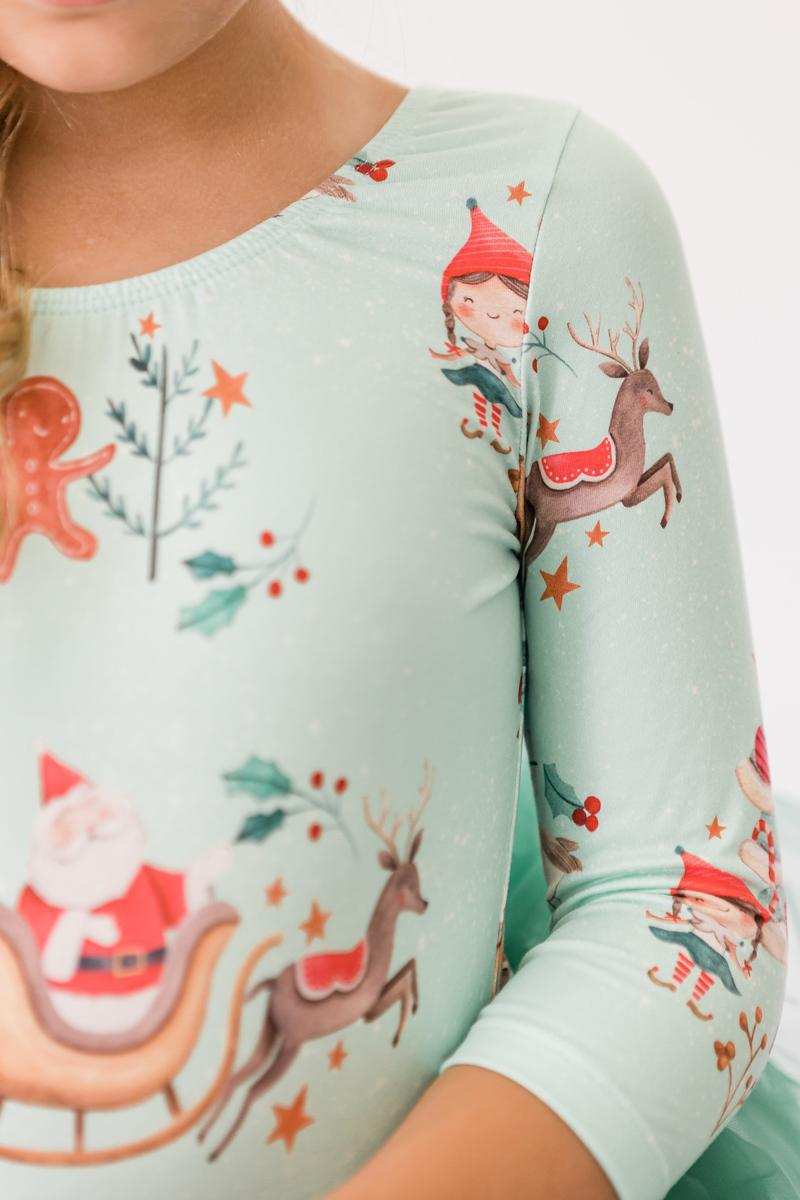 Believe in Your Elf 3/4 Tutu Leotard - Mila & Rose ® - Flyclothing LLC