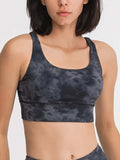 Crisscross Scoop Neck Active Tank - Trendsi - Flyclothing LLC