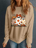 Halloween Ghost Graphic Drop Shoulder Sweatshirt - Trendsi - Flyclothing LLC