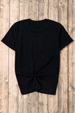 USA Round Neck Short Sleeve T-Shirt - Trendsi - Flyclothing LLC