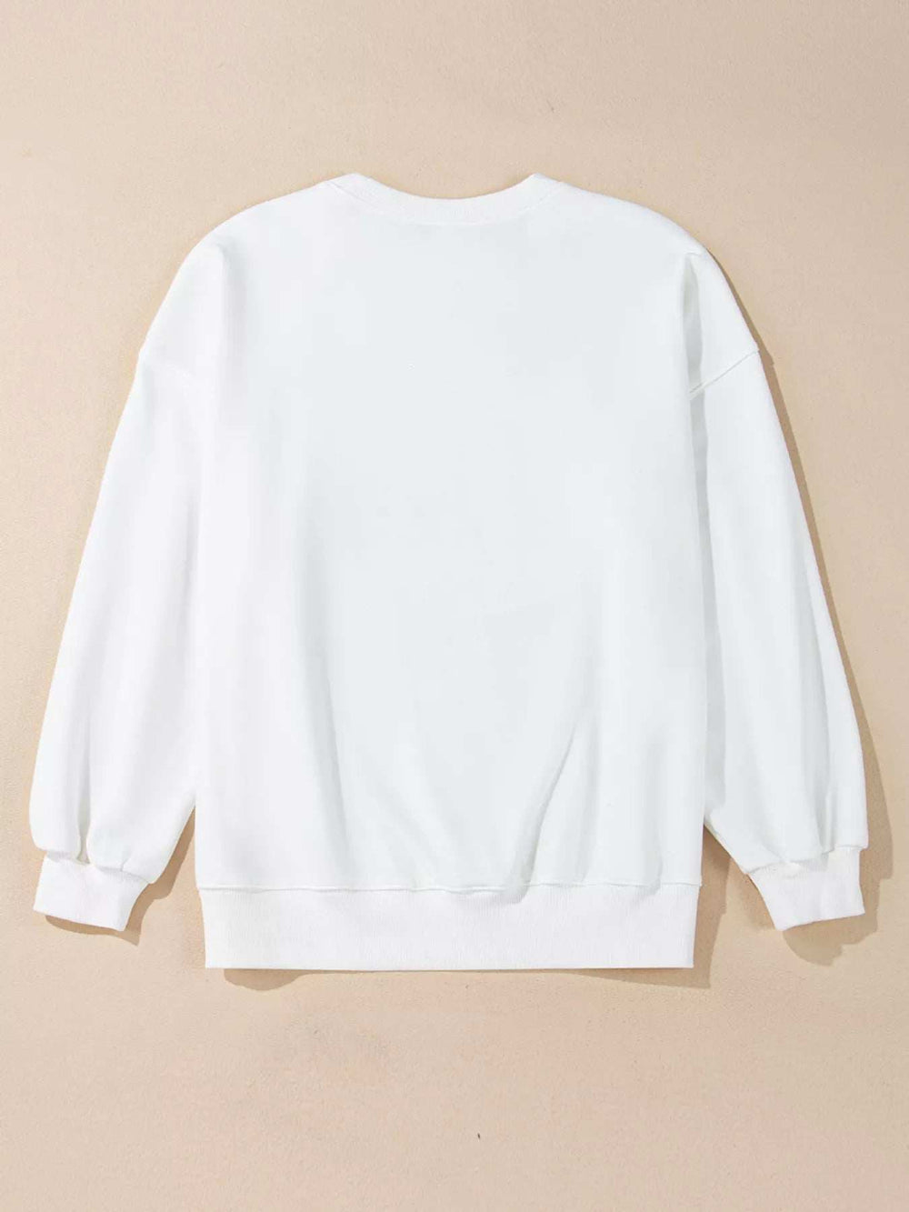 Halloween Pumpkin Patched Pattern Long Sleeve Sweatshirt - Trendsi - Flyclothing LLC