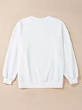 Halloween Pumpkin Patched Pattern Long Sleeve Sweatshirt - Trendsi - Flyclothing LLC