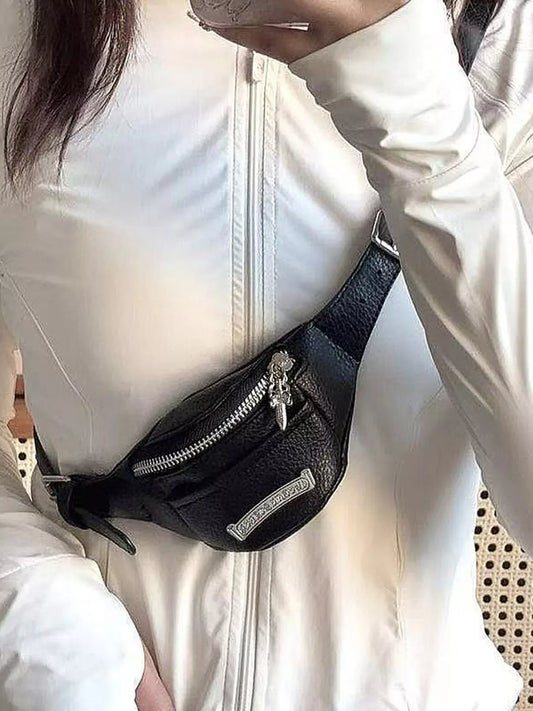 PU Leather Sling Bag - Trendsi - Flyclothing LLC