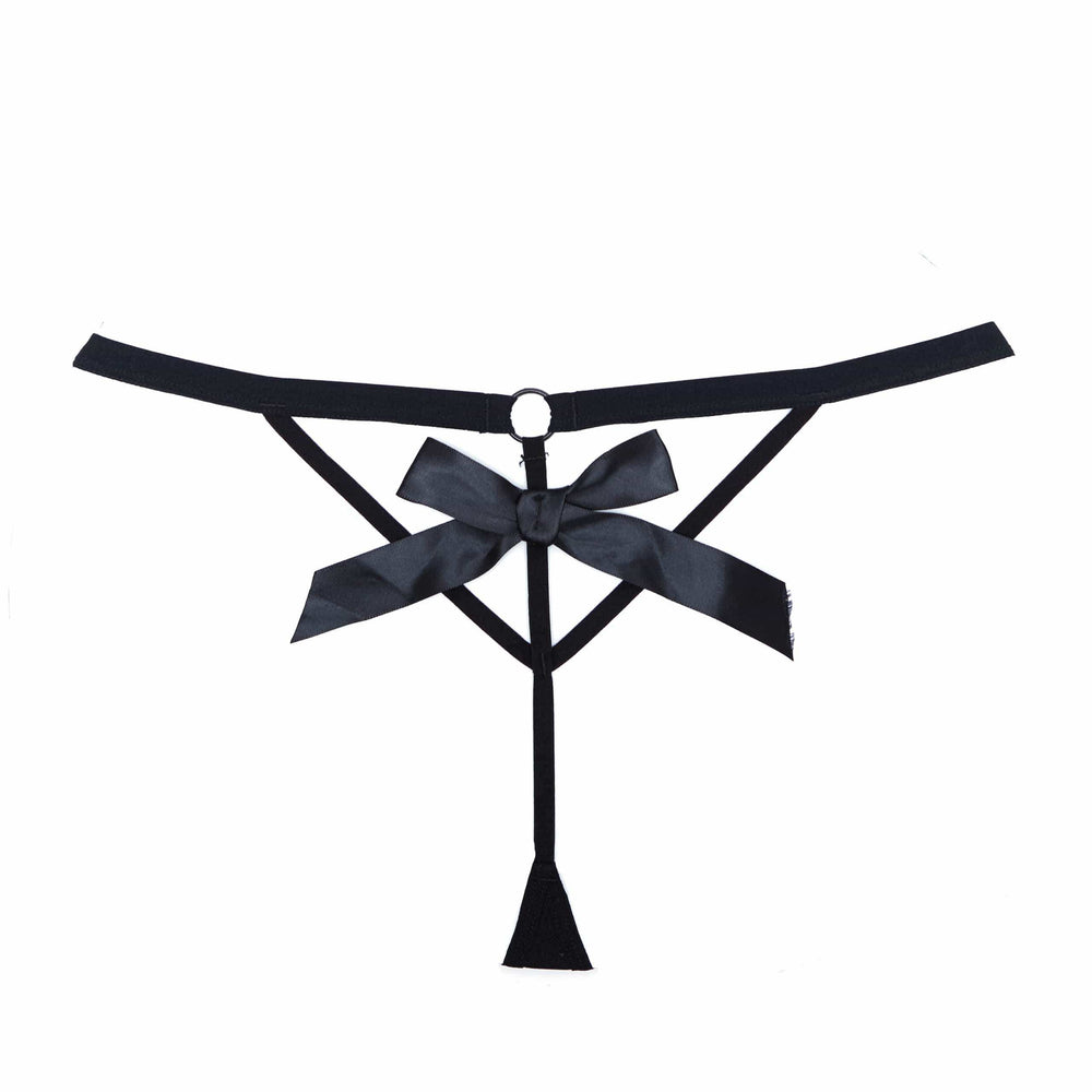Allure Lingerie black tie - Allure Lingerie - Flyclothing LLC