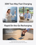 Anker Power Bank (10K, Fusion, Built-In Cable)