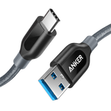 Anker <b>Powerline+</b> USB C to USB 3.0 Cable (3 ft, 6 ft)