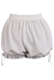 Daisy Corsets White Cotton Bloomers - Daisy Corsets - Flyclothing LLC
