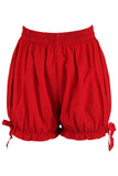 Daisy Corsets Red Cotton Bloomers - Daisy Corsets - Flyclothing LLC