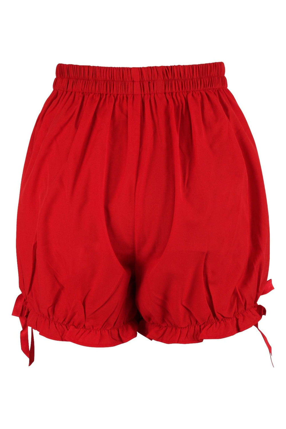 Daisy Corsets Red Cotton Bloomers - Daisy Corsets - Flyclothing LLC