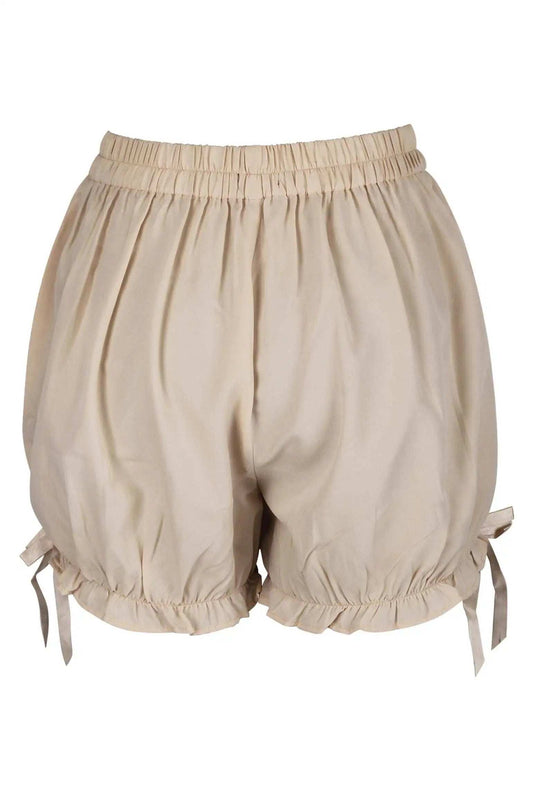 Daisy Corsets Beige Cotton Bloomers - Daisy Corsets - Flyclothing LLC
