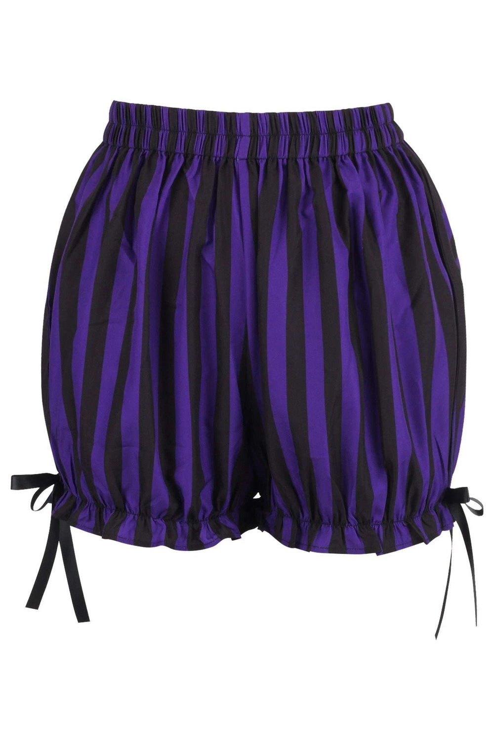 Daisy Corsets Purple/Black Striped Bloomers - Daisy Corsets - Flyclothing LLC