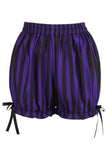 Daisy Corsets Purple/Black Striped Bloomers - Daisy Corsets - Flyclothing LLC