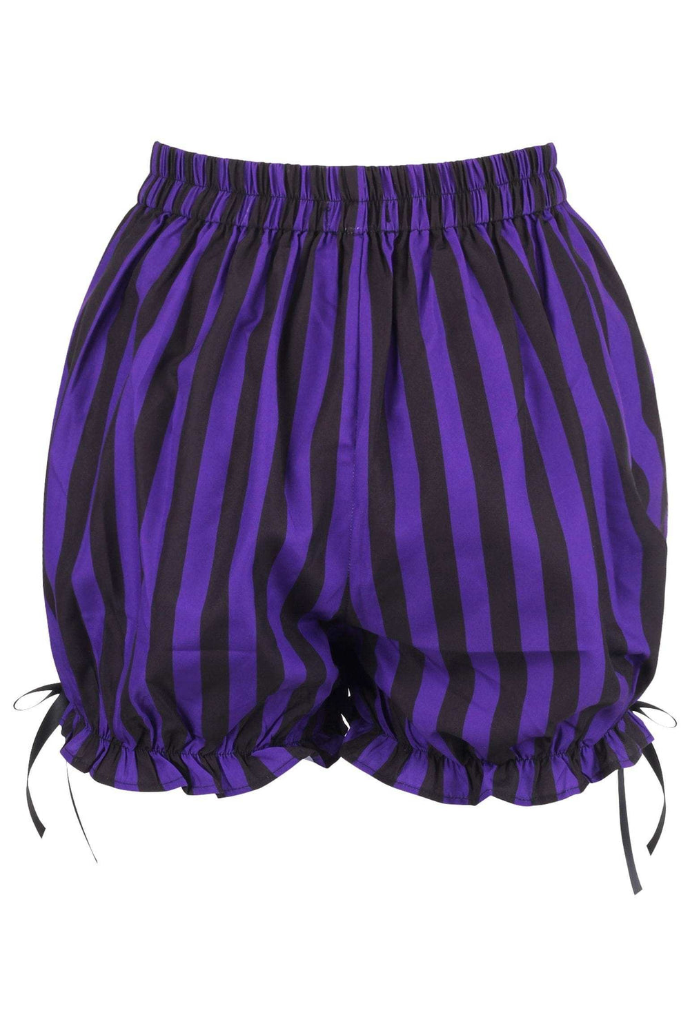 Daisy Corsets Purple/Black Striped Bloomers - Daisy Corsets - Flyclothing LLC