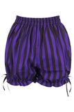 Daisy Corsets Purple/Black Striped Bloomers - Daisy Corsets - Flyclothing LLC