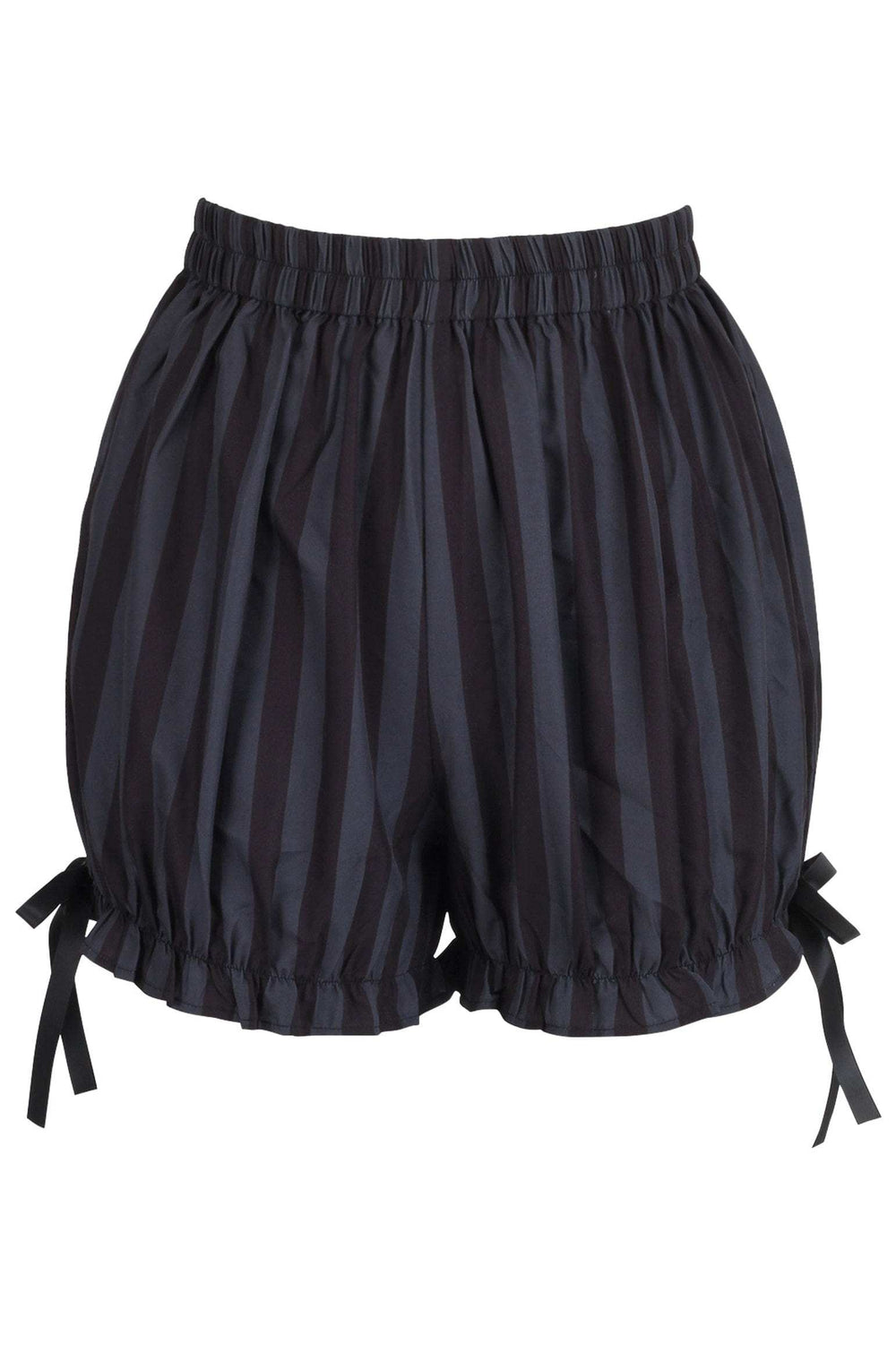 Daisy Corsets Dark Gray/Black Striped Bloomers - Daisy Corsets - Flyclothing LLC