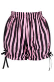 Daisy Corsets Pink/Black Striped Bloomers - Daisy Corsets - Flyclothing LLC