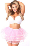 Daisy Corsets Lt Pink Ribbon Tutu - Daisy Corsets - Flyclothing LLC